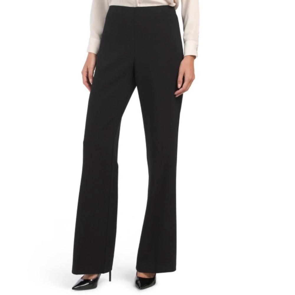 Trina Turk Black Wide-Leg Trousers